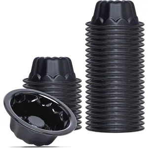 25-Pack Mini Bundt Cake Pans for Baking - 4 Inches  Mini Bundt Cake Pans for Mini Flan Molds for Baking for Baking -  Cake Mold for Baking Pumpkin Cake, Jelly, Brownies