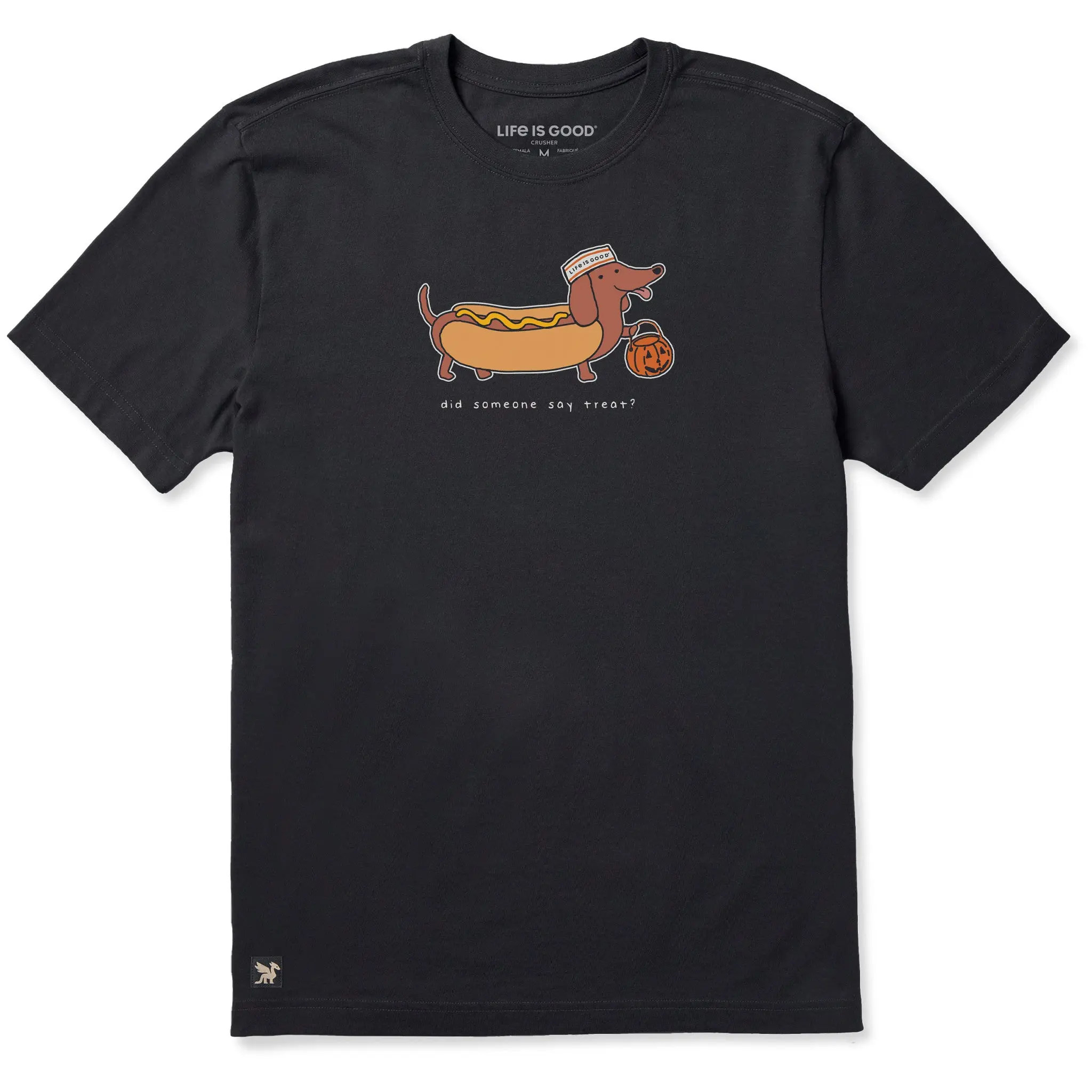 Men's Did Someone Say Treat Dachshund Short Sleeve Crusher Tee