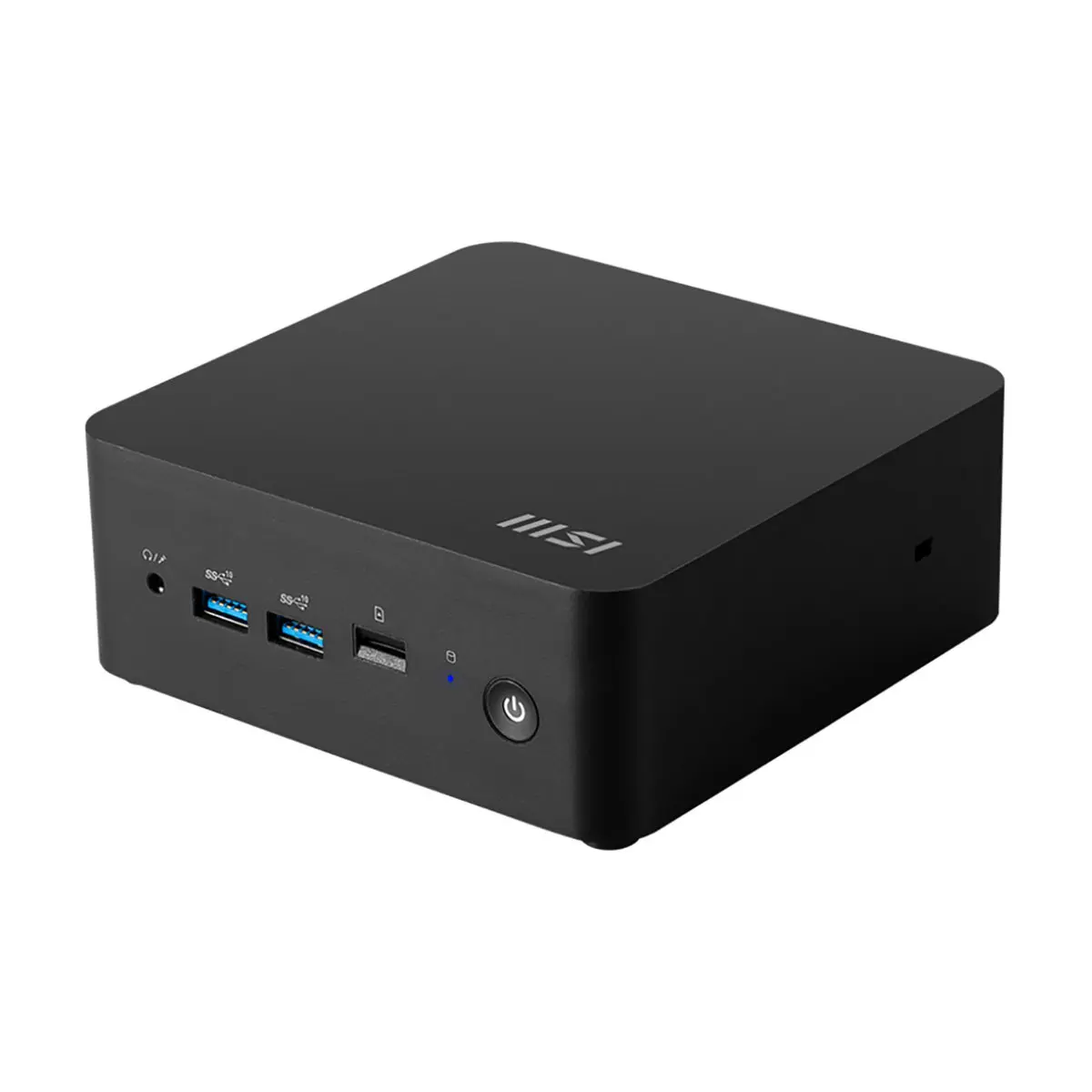 MSI Cubi NUC 1MG-010US Mini Desktop Computer, Intel Core 3-100U 1.2GHz, 8GB RAM, 500GB SSD, Windows 11 Pro, Black