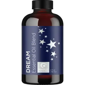 Sleep Essential Oil Blend for Diffuser - Dream Essential Oil for Diffusers Aromatherapy and Wellness Ylang-Ylang Clary Sage Roman Chamomile Lavender