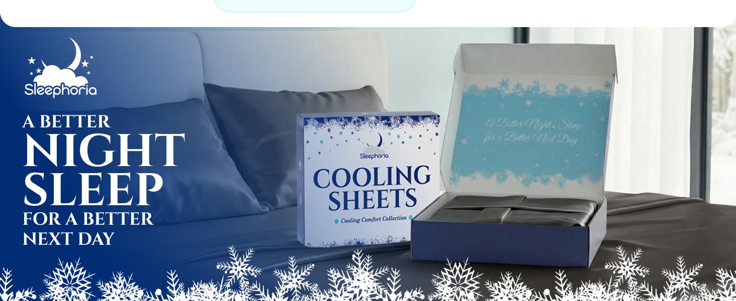 SLEEPHORIA 3/4 PC Cooling Sheets - BreezeWeave Bed Sheets for Hot Sleepers & Deep, Cool Rest - Cloud Soft, Silky Smooth, 16 in Deep Pocket, Ultra Durable SLEEPHORIA 3/4 PC Cooling Sheets - BreezeWeave Bed Sheets for Hot Sleepers & Deep, Cool Rest - Cloud Soft, Silky Smooth, 16 in Deep Pocket, Ultra Durable