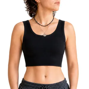 CuteStreet FTM Chest Binder for Transgender Elevated Band Binder Pullover Binder Bra for Tomboy Tank Top