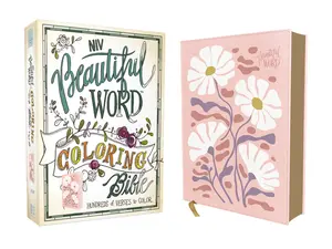 NIV, Beautiful Word Coloring Bible, Leathersoft, Pink: Hundreds of Verses to Color (Beautiful Word) by Zondervan [Leatherbound Book]