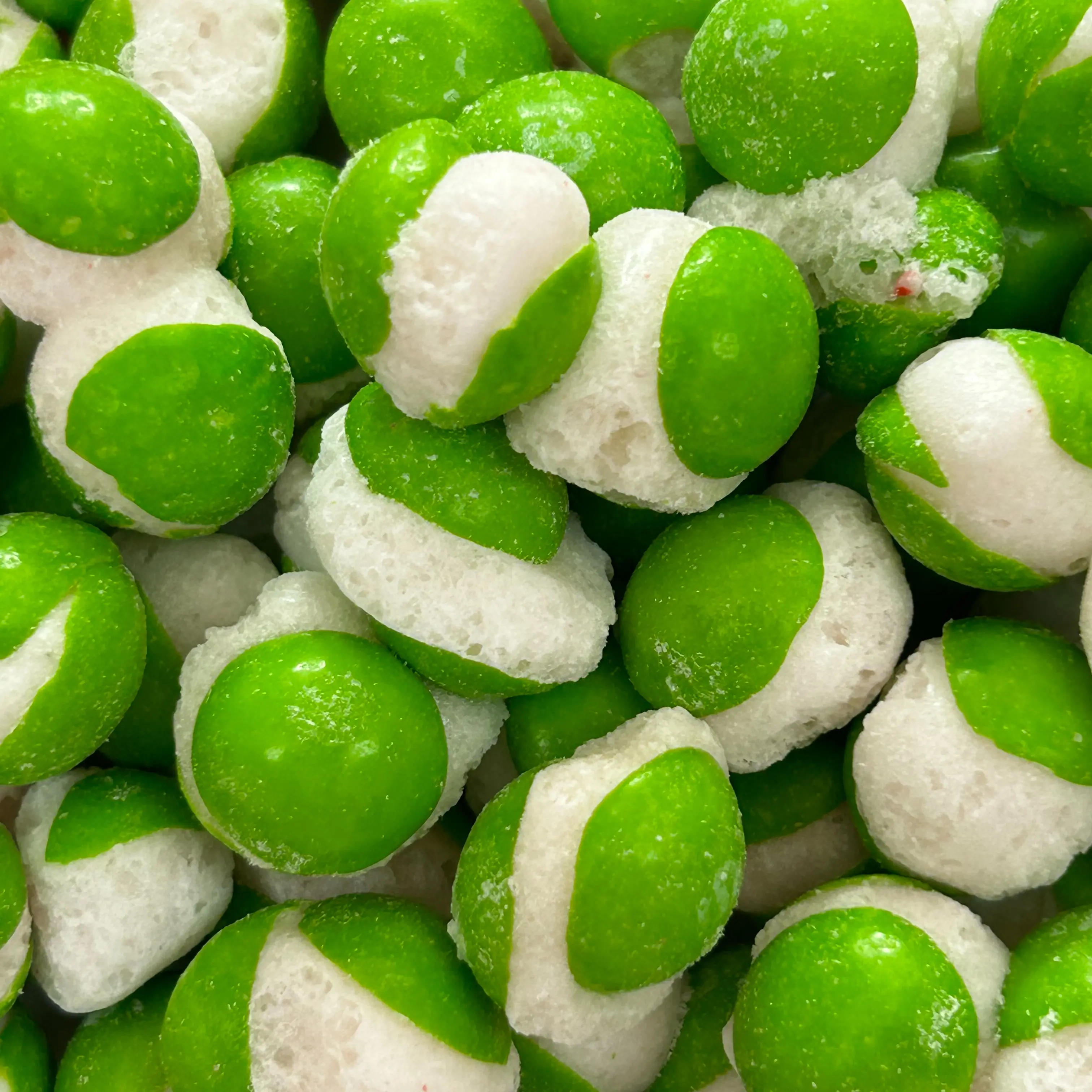 Green Freeze Dried Rainbow Bursts