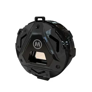 MOKATA J63 Mecha Style Wireless Earbuds High Fidelity HIFI Sound, Durable Charging Case, Long Lasting Battery Bluetooth Headphones for Gaming & Daily Use