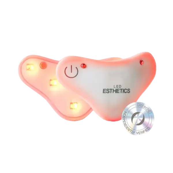 Glotech Minis Rechargeable Facial Beauty Device, LED Light Therapy for Beauty & Personal Care Routines