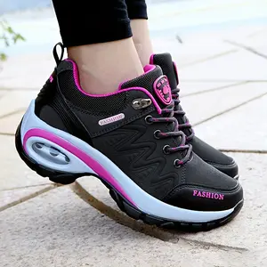 Women'S Low Top Hiking Sneakers | , Embroidered, All-Season, Lace-Up, Round Toe, Microfiber Upper, Sole, Casual Walking & Running Trainers