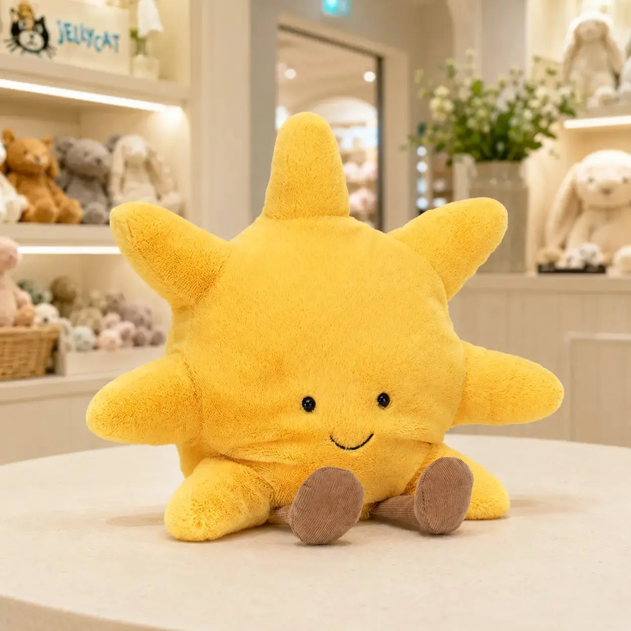 Jellycat Amuseables Sun & Moon Plush Gift Set with Gift Bag, Soft Celestial Nursery Toys, Cute Starry Sky Stuffed Animals for Baby Shower, Birthday, Kids Room Decor & Collectors