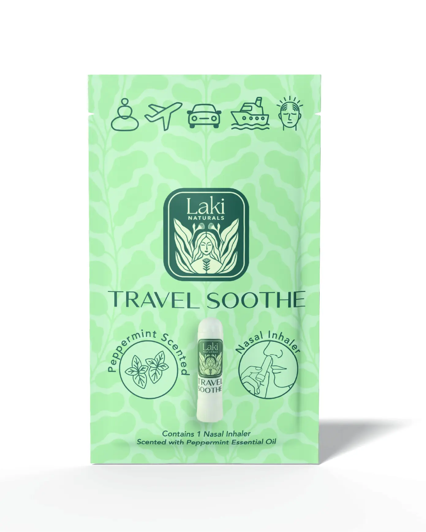 Travel Soothe Peppermint Nasal Inhaler