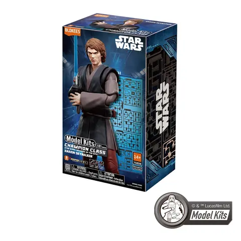 STAR WARS: REVENGE OF THE SITH CHAMPION CLASS 08 ANAKIN SKYWALKER MODEL KITS | BLOKEES
