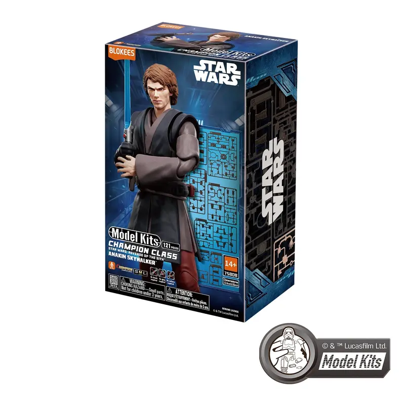 STAR WARS: REVENGE OF THE SITH CHAMPION CLASS 08 ANAKIN SKYWALKER MODEL KITS | BLOKEES