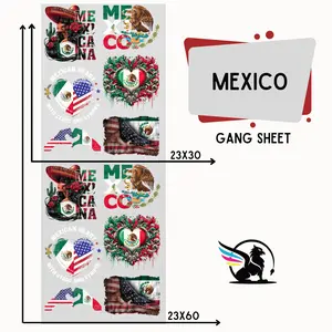 Mexico | Premade DTF Transfer Gang Sheet For Graphic Tees