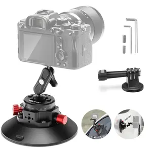 NEEWER CA013 6" Car accessories Camera Phone Suction Mount with Ball Head Magic Arm