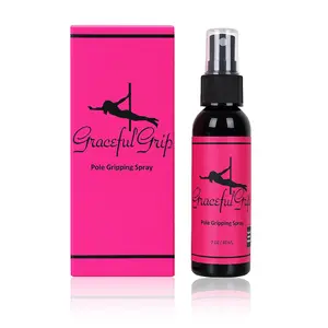 Graceful Grip Pole Gripping Spray - Dry Hand Sweat Resistant Solution - Pole Dance, Aerial Silks Firm Hand Grip Spray - Long Lasting, High Performance, Vegan, Skin Friendly Liquid Rosin Gel