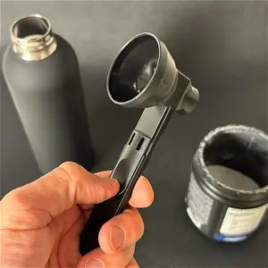 NextQube Powder Pour 2.0 Funnel Scoop - Slide to Pour Powder Supplements into Bottles