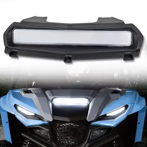 LED Hood Scoop Light for Yamaha Wolverine RMAX 2 RMAX2 1000/ RMAX 4 RMAX4 1000 2021-2025 Accessories, Front Auxiliary Accent Daytime Running Light with Start Up Animation (1PCS)