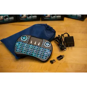 Mini Wireless Keyboard and Mouse Game Controller and Accessory Pack