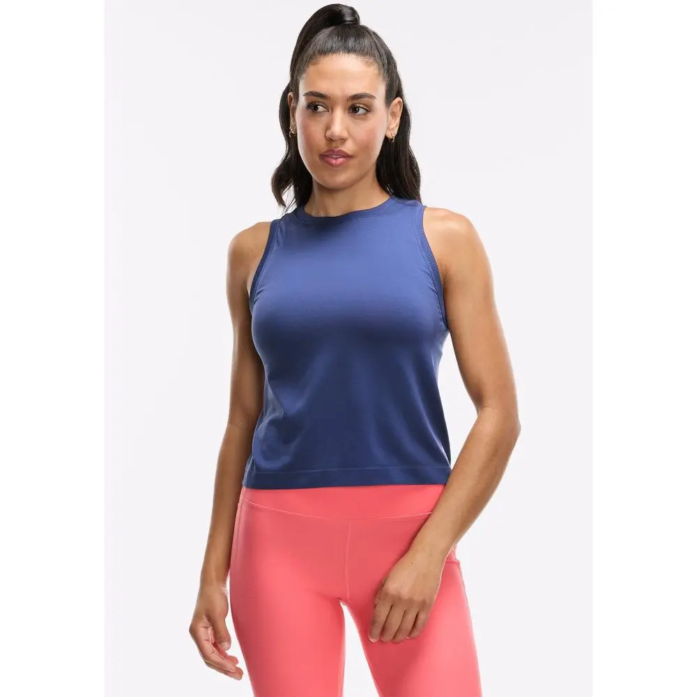 Peloton Women's Seamless Muscle Tank Deep Cobalt XS/S, Bike, Tops