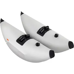 Kayak Outrigger Stabilizers - 2-Piece PVC Inflatable Floats With Sidekick Arms For Enhanced Stability On Kayaks, Canoes And Fishing Boats; Standing Float Stabilizer System Kit, Easy Setup, Durable Outdoor Boat Accessory