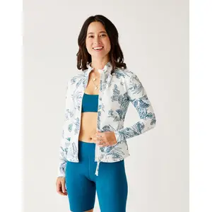 Stella Zip-Up Jacket: Cloud Scenic