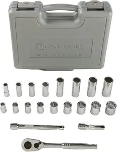 John Deere SAE 3/8-inch Drive 20-Piece Socket Set - TY25837