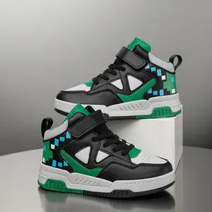 1 pair of boys’ sports shoes, large children’s casual sneakers, suitable for girls. Can be worn throughout the year. Comfortable, soft,