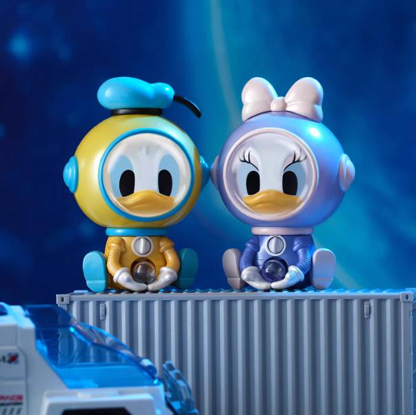 Disney Space Mini Gashapon Machine Series Blind Box, Mystery Collectible, Unique Display for Disney Fans,  Desk Toy