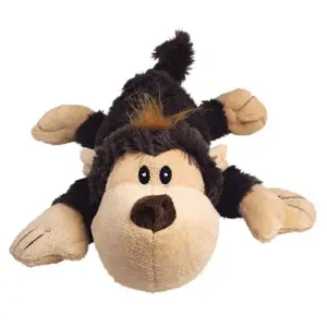 Kong® Cozie™ Funky Monkey Dog Toys Brown Medium