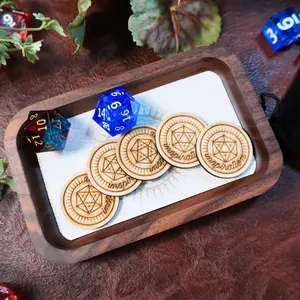 D&D Inspiration Tokens Tabletop Games Board Games Wooden