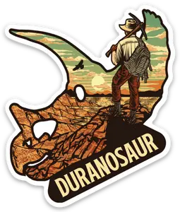 Triceratops Discovery Sticker