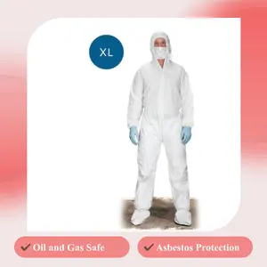 Durable Men's Work Safety Coverall Vest - Plain Workwear Uniforms for Occupational Use