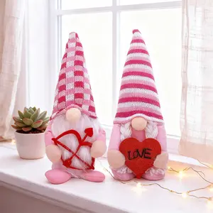 Heart Fairy Plush Toys, Sweet Style Home Decor Figurines, Perfect Valentine's Day Gift, 2 Designs Available