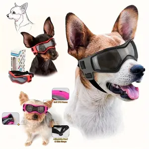 Outdoor Pet Goggles, Adjustable Pet Goggles, Pet Supplies for Small Medium Large Dogs & Cats, Outdoor Sports Goggles, Dog & Cat Clothing