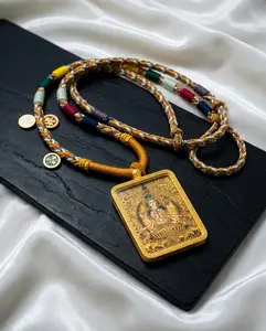 Spiritual Jewelry.Thangka Necklace