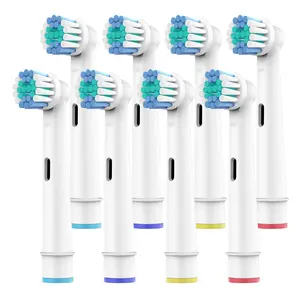 Oral B Extra Soft Dupont Bristles Toothbrush Heads 8 Pack Precision Clean Replacement for Most Electric Toothbrushes Gentle on Teeth and Gums