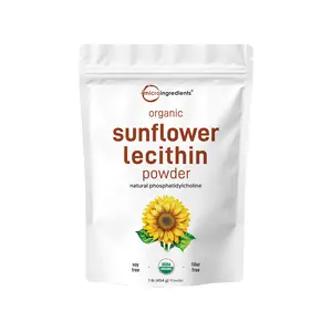 Micro Ingredients Organic Sunflower Lecithin Powder / Softgels