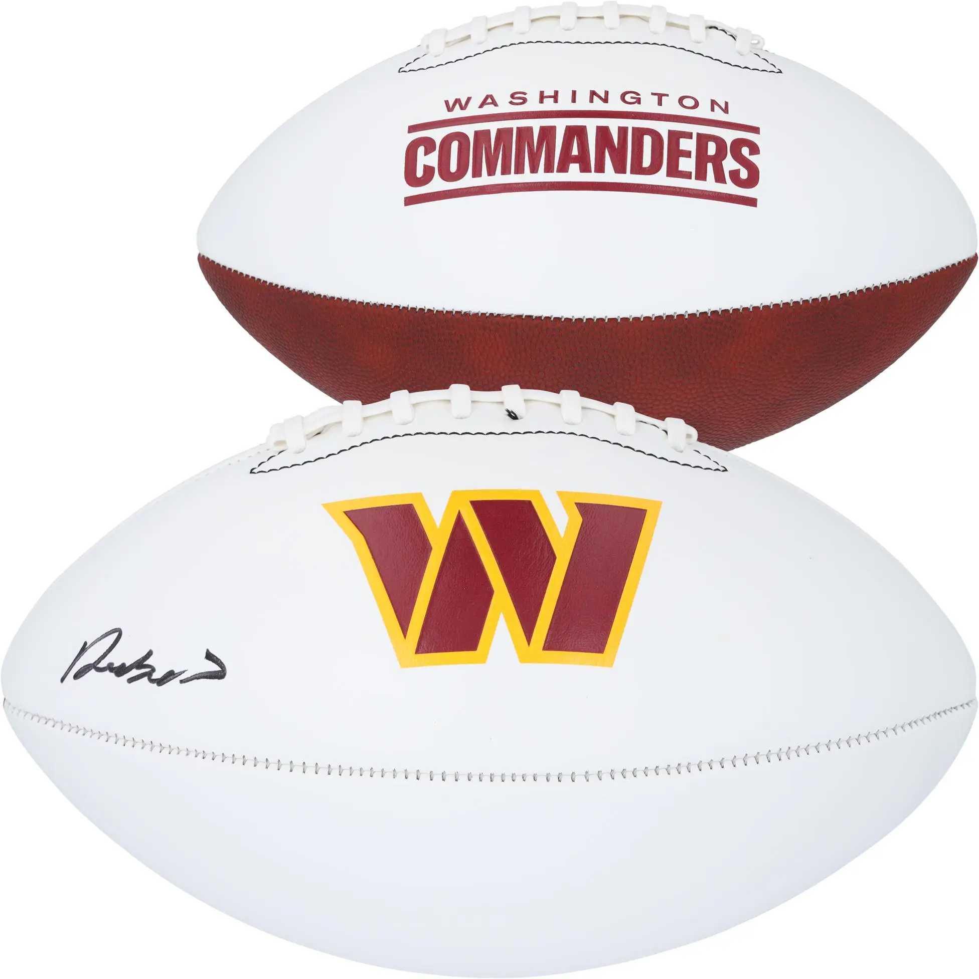 Deebo Samuel Washington Commanders Autographed Franklin White Panel Football - Fanatics Authentic Certified