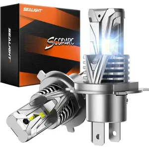 2004 Toyota Tacoma 9003/H4/HB2 130W 6500K White IP68 LED Headlight Bulbs 2PCS SEALIGHT S7S