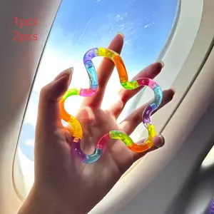 Stress Relief Twister Strip, Focus Training Tool, Wraparound Anxiety Release Toy, Finger Adhd Trainer, Portable Stress Reliever, Stress Relief Fidget
