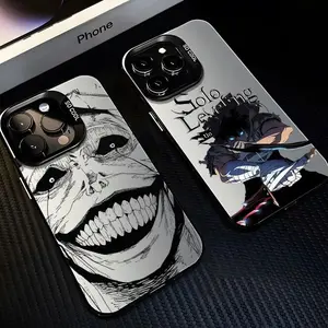 Anime Solos Levelings Phone Case for IPhone 17 Pro Max Air 16 15 14 13 12 11 Mini Pro Max X XR XSMAX 8 7 Plus & Samsung Galaxy S25 Ultra S24 S23 S22 S21 Plus Anti Fall Matte Back Cover