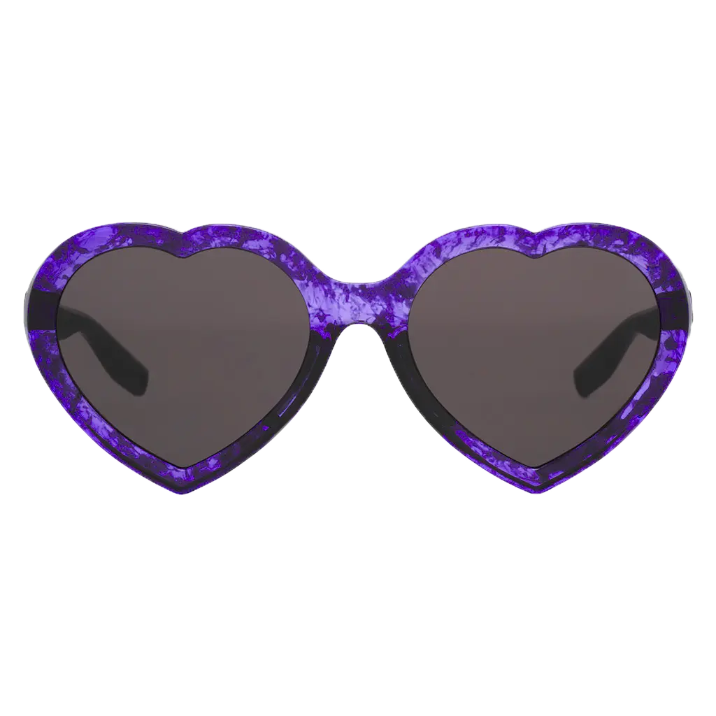 The Shelldon Admirer Heart Shaped Sports Sunglasses