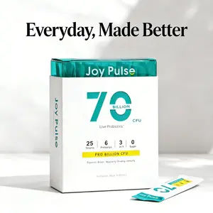 Advanced Probiotics for Women and Men 70 Billion CFU 25 Strains Healthcare Encapsulated for Max Viability Tasty Orange Powder Pack of 12