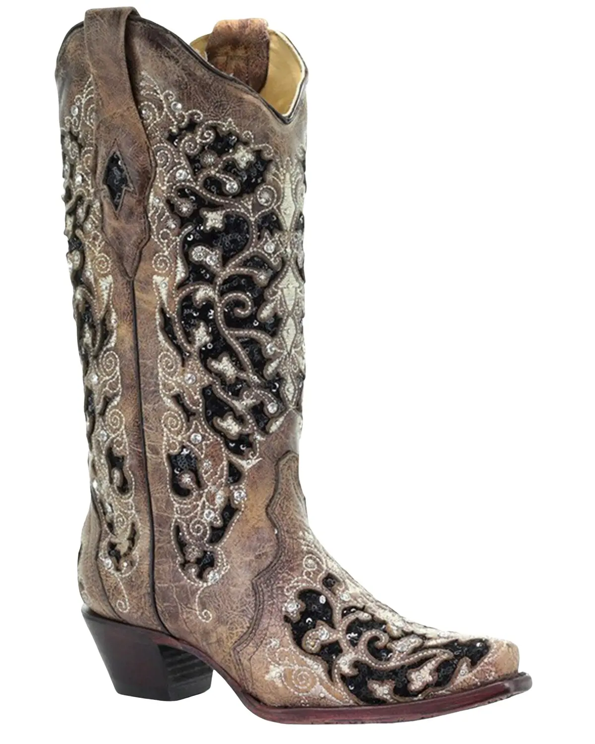 Corral Women's Women'S Embroidered Western Boot Snip Toe - A3569