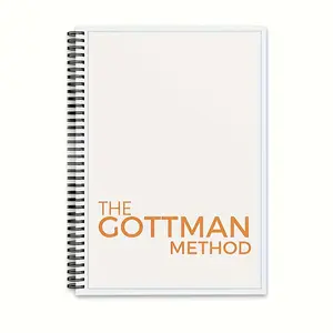 Gottman Method Worksheets Workbook Growth Journal for Couples Relaxation & Relationship Growth, Includes Family Dynamics, Therapist & Counselor Use, Paper Material, Therapy
