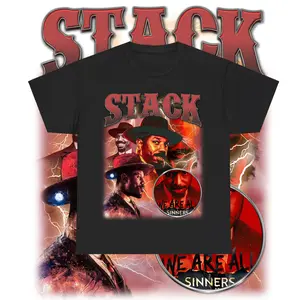Stack Sinners Bootleg Shirt, Sinners Movies Shirt, Graphic Movies Tee, Fashion Cotton, Full Colors, Full Sizes, For Men, For Women