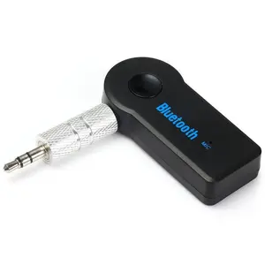2-in-1 Wireless Bluetooth 5.0 Transmitter Receiver, 3.5mm Aux Jack Bluetooth Car Adapter, A2DP Audio Adapter for Car Music & Handsfree Headphone Use