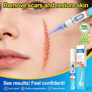 This home-use laser beauty pen is a portable tool for smoothing facial and body skin, improving uneven skin tone, fading scars, and suitable for all skin types, making daily at-home skincare easy.
