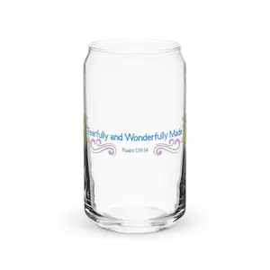 Fearfully and Wonderfully Made Can-shaped Glass