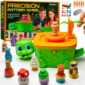 Precision Kids Miniature Pottery Wheel Kit - Create Perfect Pots Every Time