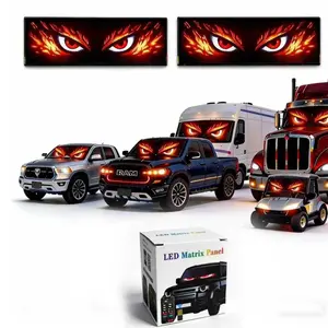 LED Car Sign,Flexible USB 5V LED Store Sign with Bluetooth App Control Custom Text Pattern Animation Programmable Display for Store Car Bar Hotel IP66 Waterproof Car Accessories